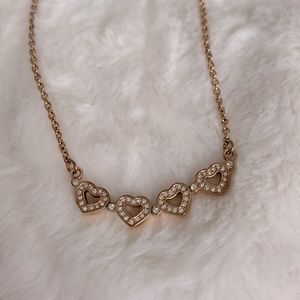 Rose Gold Heart Necklace